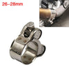 Universal Models Stainless Steel 26-28mm Motorcycle Exhaust Muffler Pipe Clamp