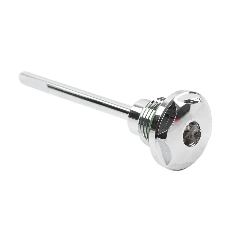 Harley Dyna Softail Touring Chrome Transmission Oil Dipstick Plug (1987)