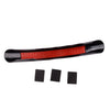 Car Red Carbon Fiber Universal Steering Wheel Booster Cover