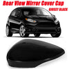 Ford Fiesta Gloss Black Left Side Rearview Mirror Cover Caps (2011-2017)