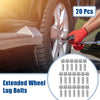 Jeep M12x1.25 Extended Wheel Lug Bolts 45mm Shank