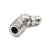Motorcycle Car 10pcs 1/8" Nickel Plated 45 Degree Grease Nipple Fitting