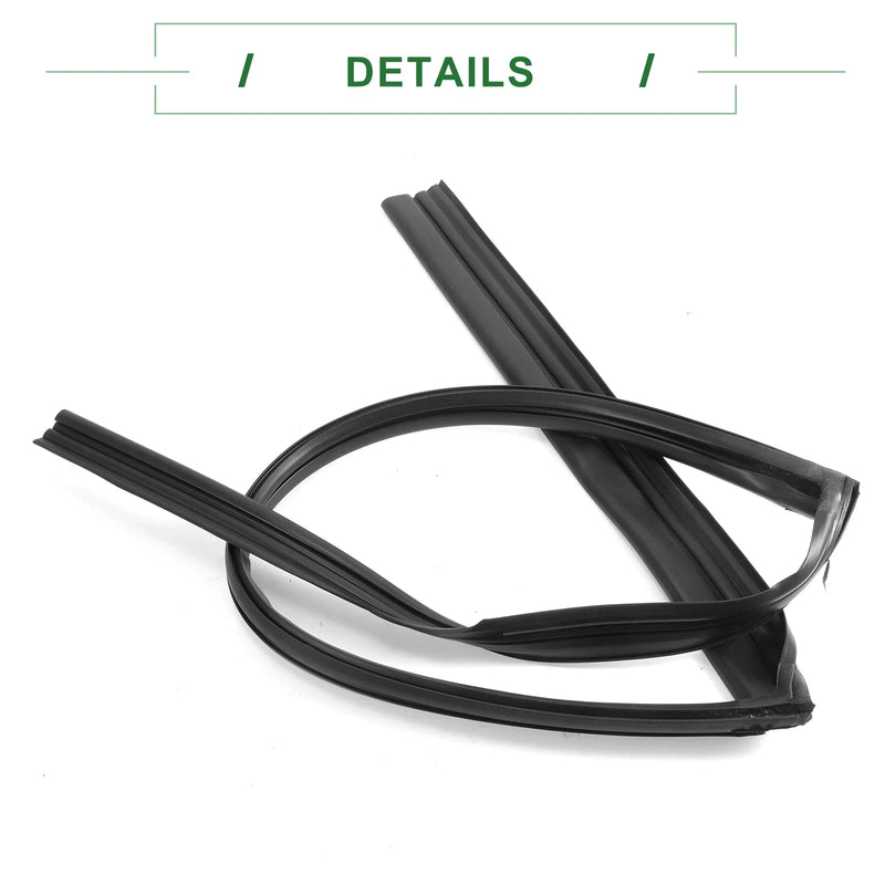 Honda Accord Rear Left Door Window Run Channel Seal Strip (2003-2007)