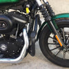 Harley Sportster XL883 XL1200 (2004-2016) Black Engine Guard Crash Bar