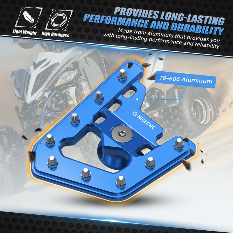 Yamaha Raptor 700 / 700R (2006-2012) Blue Rear Foot Brake Lever Extension