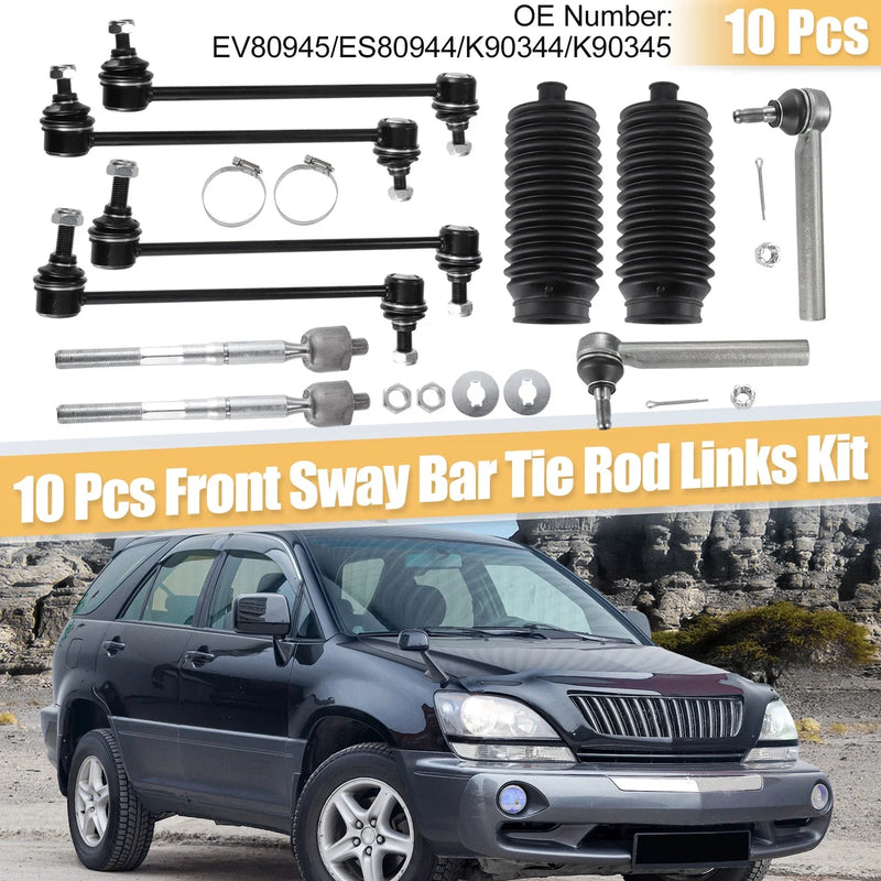Toyota / Lexus RX330 10 x Front Tie Rod End Sway Bar Link Boot (2004–2006)