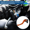 Kawasaki Z750 Orange Adjustable Short Brake Clutch Levers (2007–2012)