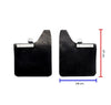 Splash Guard Mud Flap Rubber Front Pair Fits Nissan Hardbody D21 2WD 1986-97