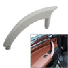 BMW X5 X6 E70 Left Door Trim Pull Handle Real Leather (2007-2013)