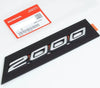 Honda S2000 Emblem 2 x Fender Side Chrome Silver LH RH