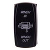 Winch In / Out 12V-24V 7PIN Blue LED Rocker Toggle Switch