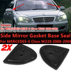 Mercedes W220 S350 S430 S500 S55 AMG 2 x / Door Side Mirror Gasket Seal