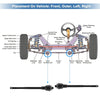 Chevrolet Silverado 2500 HD 2 x Front Inner Tie Rod End Links (2011-2019)
