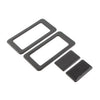Jeep Wrangler JK (2011-2017) Black 4 x Car Rear Seat Switch Cover Trim