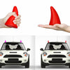 2Pcs Red Cute Little Demon Horn Devil 3D Car Creative Sticker Car Styling Decal