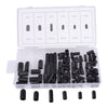 Cars 80pcs Rubber Carburetor & Vacuum Cap Assortment 3/16" - 7/32"