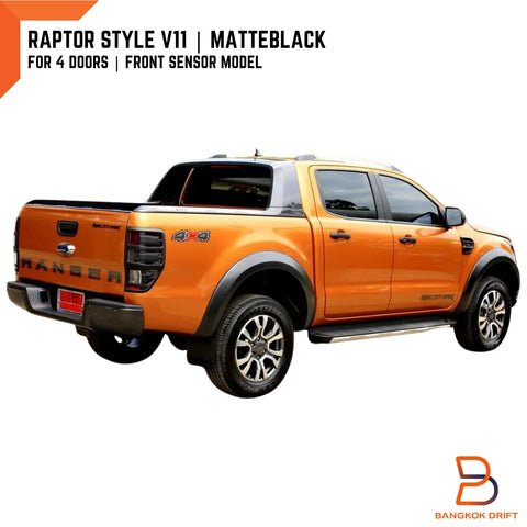 Ford Ranger UTE PX3 Matte Black Fender Flare Arch (2018-2021)
