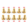 Dellorto Carburetor SHA SHB UA UB PHBG VHB-CS VHBT-CS Gold M5 Main Jet