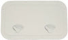 Caravan RV Access Hatch 600mm x 355mm with 2 Recessed Handles White