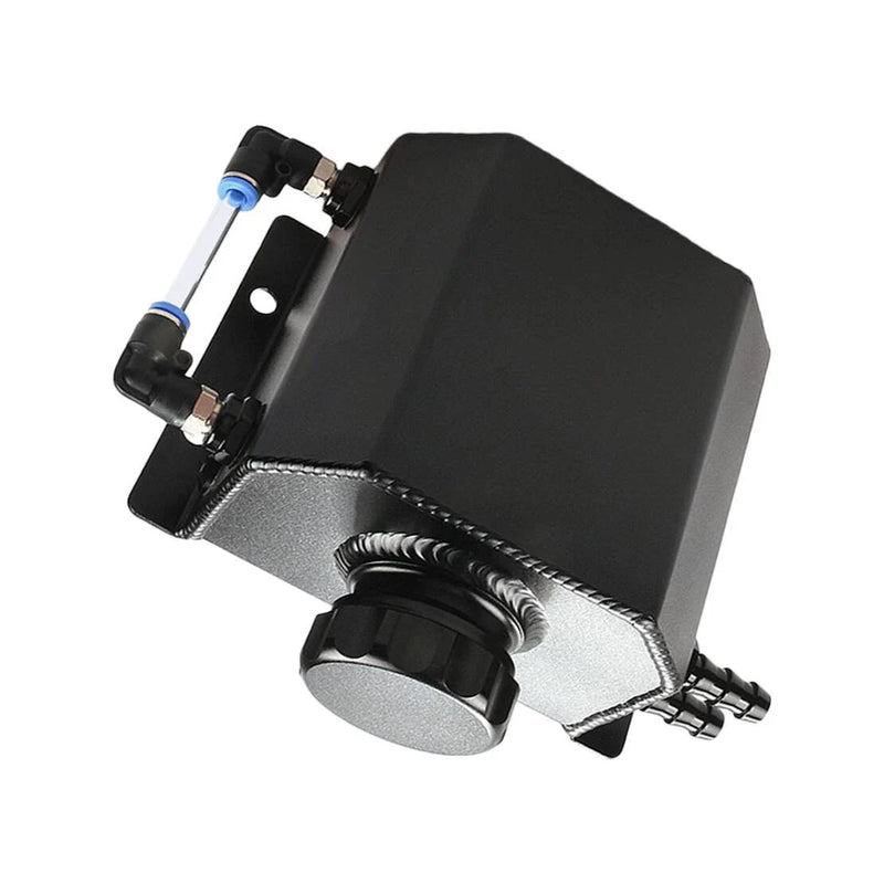 Universal Cars 1L Aluminum Radiator Coolant Overflow Bottle