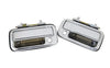 Holden Rodeo 2 x Chrome Front Door Handles (1989-1994)