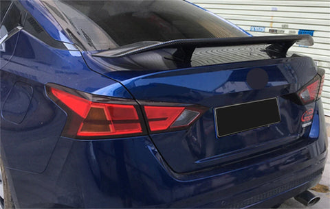 Kia Forte Cerato K3 Sedan Rear Wing Spoiler Carbon Fiber Universal
