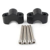 Kawasaki Z900RS Black Handlebar Riser Adapters (2018-2020)