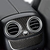 Benz C-Class W205 2015-2018 Carbon Fiber Rear Air Outlet Vent Cover Trim Fit