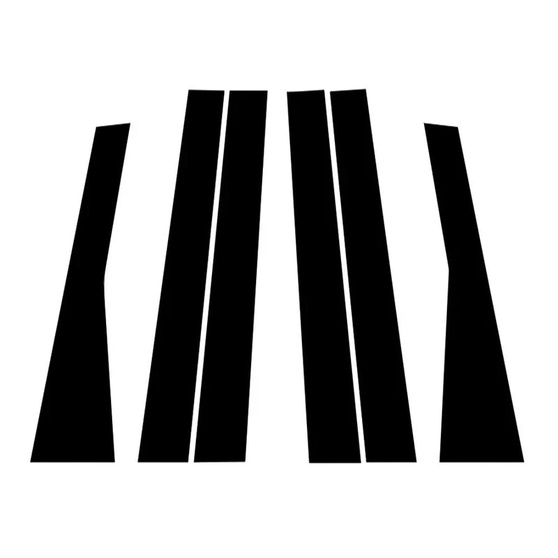 Jeep Grand Cherokee 6 x Door Window Molding Trim Covers (2011-2021)