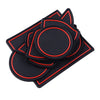 Dodge Challenger Door Mat Pad Cup Holder (2015-2019)