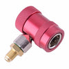 Car High / Low Manifold Connector R134A AC Quick Coupler Adapter