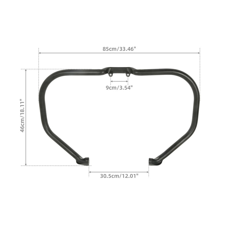 Indian Chief Springfield Chieftain Black Engine Guard Crash Bar (2014-2025)