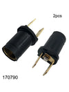 Ba9s 989 / 233 Car Bulb Plastic 2 x Side Light Bulb Holder