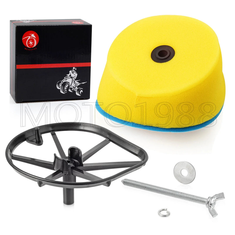 HONDA CR125R CR250R CR500R AIR Filter CLEANER & CAGE (1989–2001)