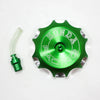 CRF250 200cc 250cc Dirt Bike Green Alloy CNC Gas Fuel Tank Cap