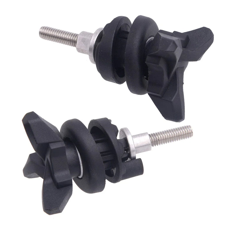 BMW R1200GS ADV 2 x Black Windshield Adjustment Screws (2004-2017)