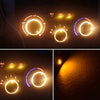 Instrument Gauges - Compatible with Various Models 10 x T4.2 1210 LED Yellow Light Bulbs