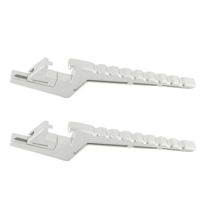 Surron Light Bee X / S X / L1E Silver Passenger Footpeg Extensions (2020-2023)