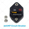 Various Models Waterproof Circuit Breaker 12V 32V DC Manual Reset 15A-50A