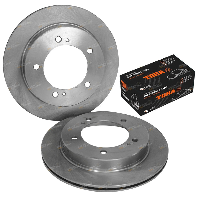 Suzuki Vitara SE416 LWB 4x4 Front Disc Rotors + Pads (1991-1998)