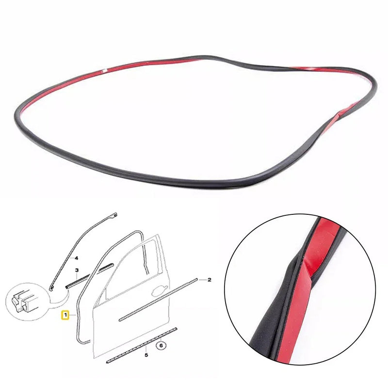 BMW Front Door Weatherstrip Seal