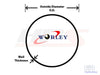 Various Applications Aluminum Tube Pipe 1.77"OD x 1.62"ID x 48"