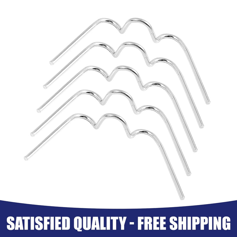 Motorcycle Round Headlight Steel Universal Spring Clip Item of 5
