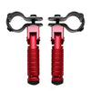 Universal Models Motorcycle Rearsets Red Footrest Pegs