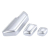 Mercedes Benz B180 6 x Silver Tone Door Seat Adjust Button Switch Covers