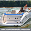 Boat Boat Bimini Top Storage Boot / 73-78" W Pacific Blue