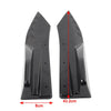 Car Blk Universal Rear Bumper Strip Lip Spoiler Diffuser Protector