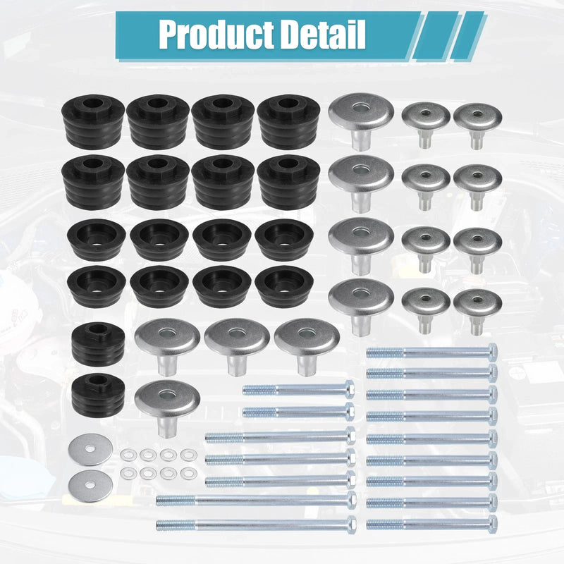 Ford Super Duty F250 F350 Body Mount Bushing Set (2008-2016)