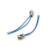 5 x 1157 Motorcycle Double Contact 3 Wire Rear Lamp Tail Light Socket Green