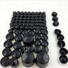 Harley Softail Twin Cam Black ABS Bolt Caps (1984-2006)